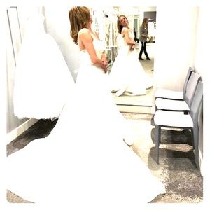 David’s Bridal Wedding Dress sz 4